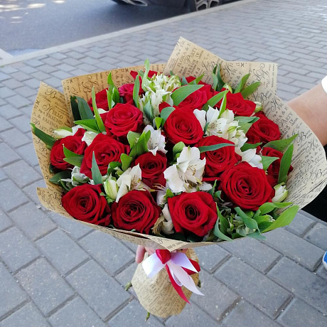 Букет цветов Соната №162 - Фото 1