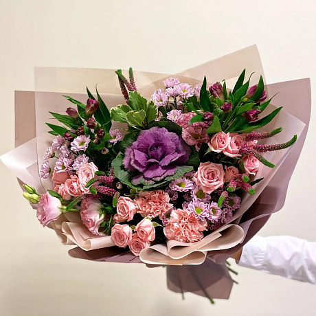 Букет цветов Королевский сад №162 - Фото 1