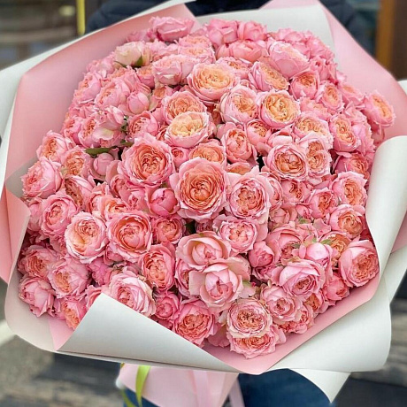 Букет цветов Пионовидное счастье №161 - Фото 1