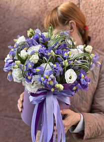 Букет цветов "с любовью" №208