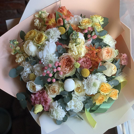 Букет цветов Весенний №169 - Фото 1