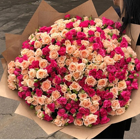 Великолепные кустовые розы