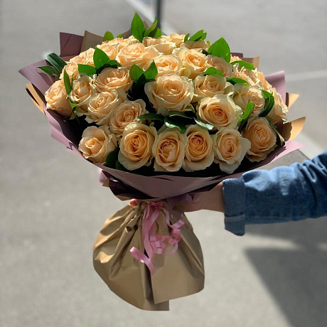 Букет из 35шт розы - Фото 1