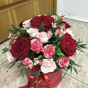 Букет цветов "с любовью" №218
