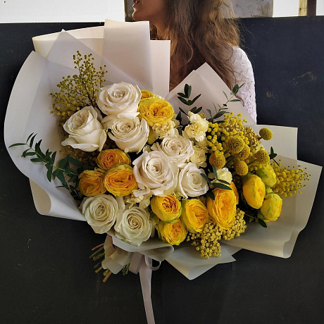 Букет цветов Honeymoon - Фото 1