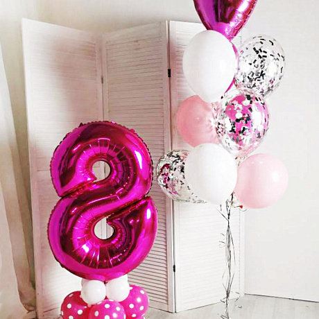 Фонтан Пленительный с цифрой - Фото 1