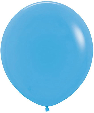 Большой голубой шар - 76 см. - Фото 1
