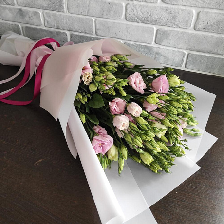 Букет из эустомы №168 - Фото 1