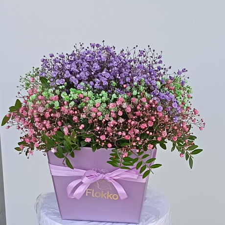 Букет цветов Брызги акварели - Фото 1