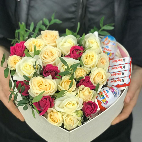 Букет цветов Романтика №187 - Фото 1