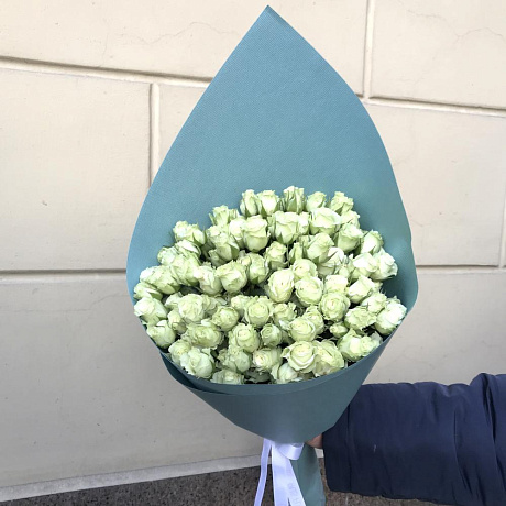 Букет цветов Белоснежка №169 - Фото 1