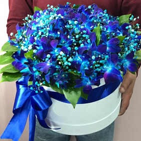 Цветы в коробке №912