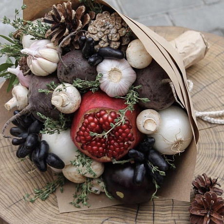 Букет витаминный бум с овощами - Фото 1