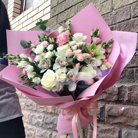 Букет цветов Всевластие любви №162 - Фото 1
