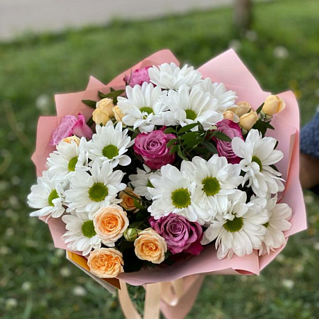 Букет цветов От всего сердца №167 - Фото 1