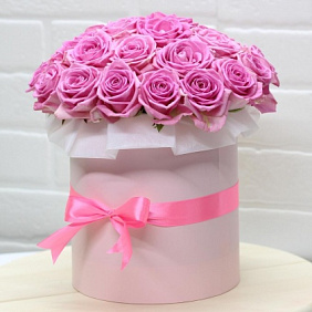 Цветы в коробке №527