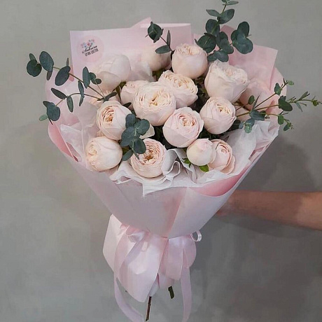 Кустовые пионовидные розы №171 - Фото 1