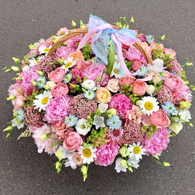 Букет цветов "Летний ветерок"