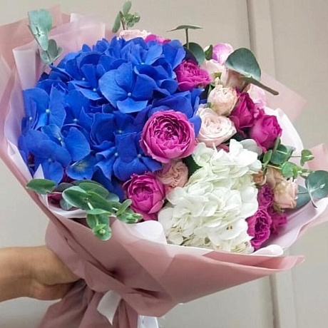 Букет цветов Краски счастья №161 - Фото 1