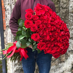 101 Роза под ленту