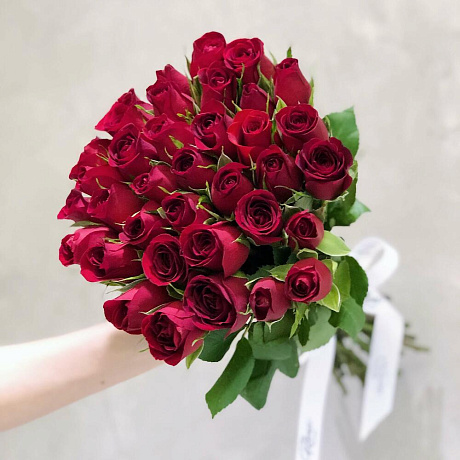Букет из 35 роз Red Kenya - Фото 1