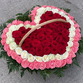 Букет цветов "Признание в любви" №161