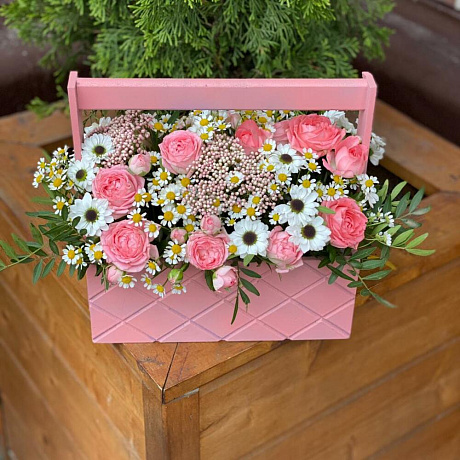 Букет цветов Розовые мечты №177 - Фото 1