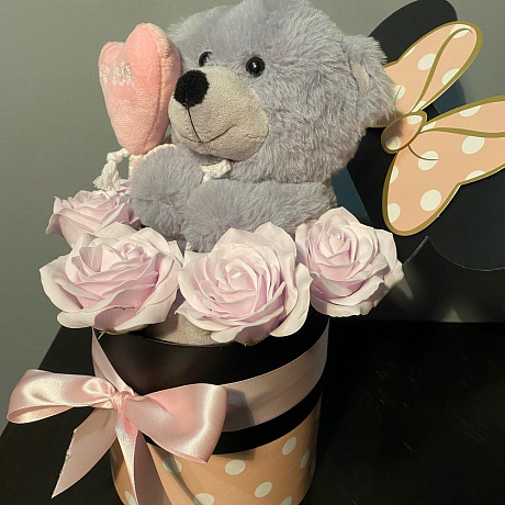 Букет цветов Люблю №160 - Фото 1