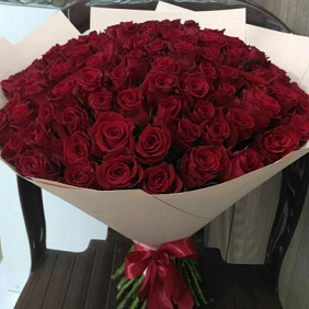 Букет из 101 розы №202