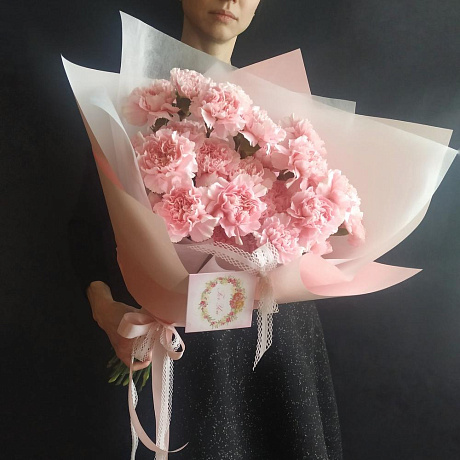 Букет цветов Клубничный пломбир - Фото 1