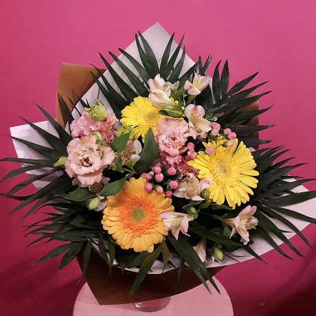 Букет цветов Шелковый жемчуг - Фото 1