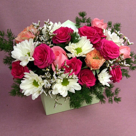 Конверт с цветами №161 - Фото 1