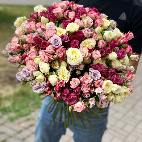 Букет цветов Нежные объятия №161 - Фото 1