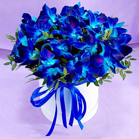 Цветы в коробке №819