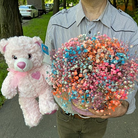 Композиция из цветов комбо «Красивые мотивы