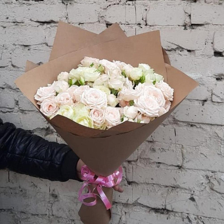 Букет Ванильный зефир №160 - Фото 1