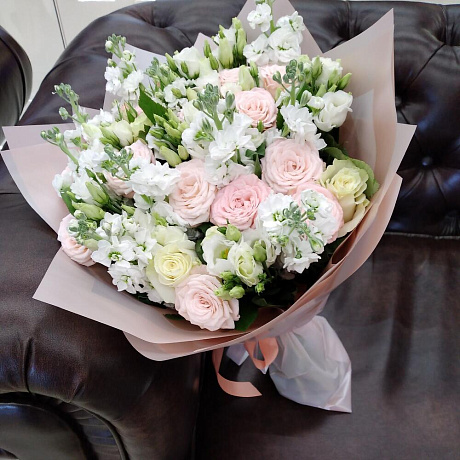 Авторский букет цветов №178 - Фото 1