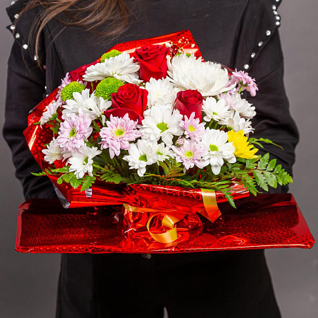 Букет цветов Райский куст - Фото 1