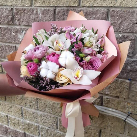 Букет цветов Наслаждение №168 - Фото 1