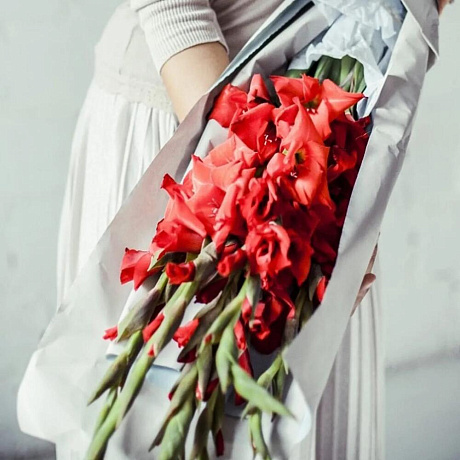 Букет цветов Пламенный романс - Фото 1