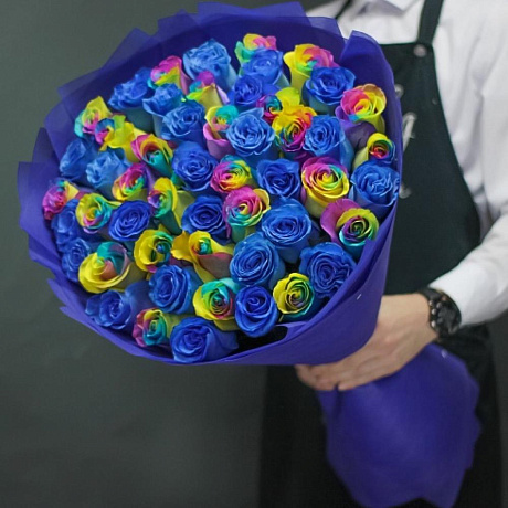 Букет цветов Яркие моменты №162 - Фото 1