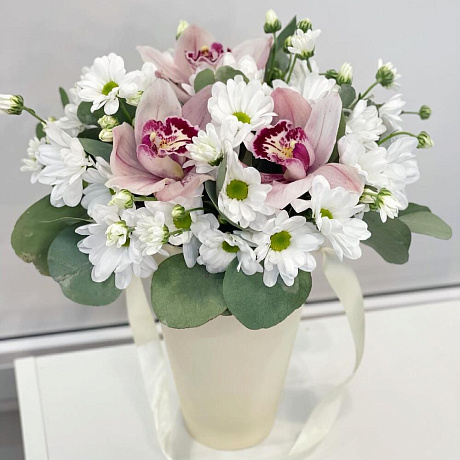 Цветы в коробке №315 - Фото 1