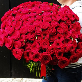 Букет из 101 розы №185