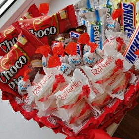 Букет цветов "А не слипнется!"