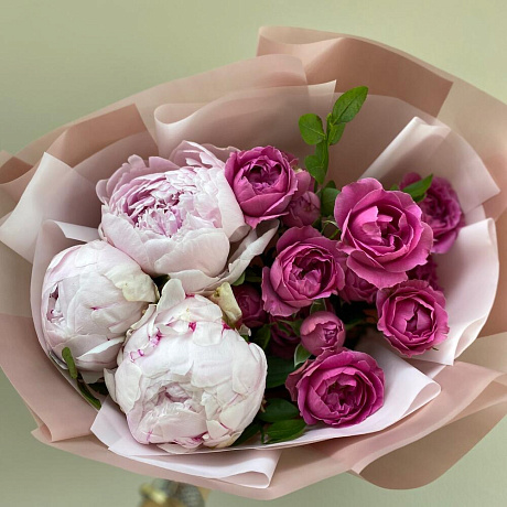 Букет цветов Аромат Весны №164 - Фото 1