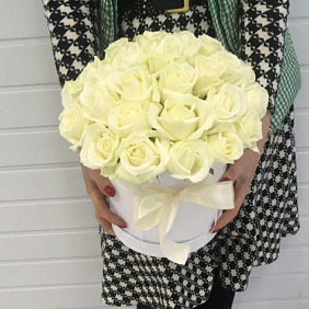 Коробка с розами №166