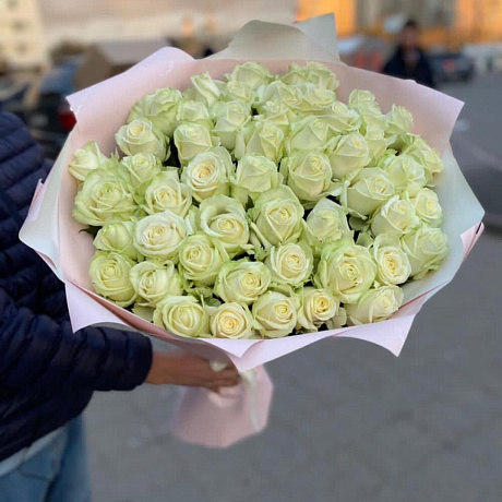 Букет из 51 розы №188 - Фото 1