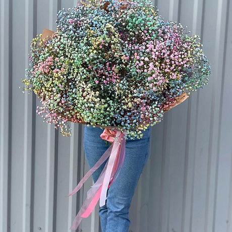 Букет цветов Разноцветные облака - Фото 1