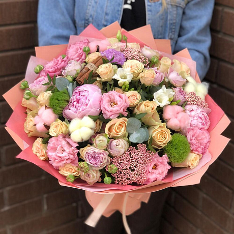 Букет цветов Мокко №161 - Фото 1