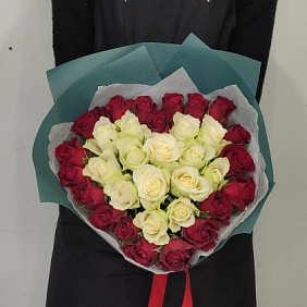 Букеты цветов "В самое сердце" №162